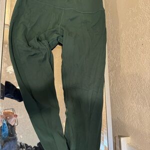 Lululemon Athletica Dark Green Leggings
